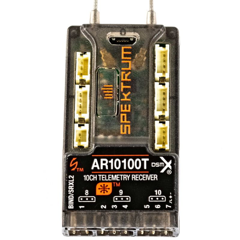 Spektrum Empfänger AR10100T 10 Kanal Telemetrie Spektrum Empfänger AR10100T 10 Kanal Telemetrie