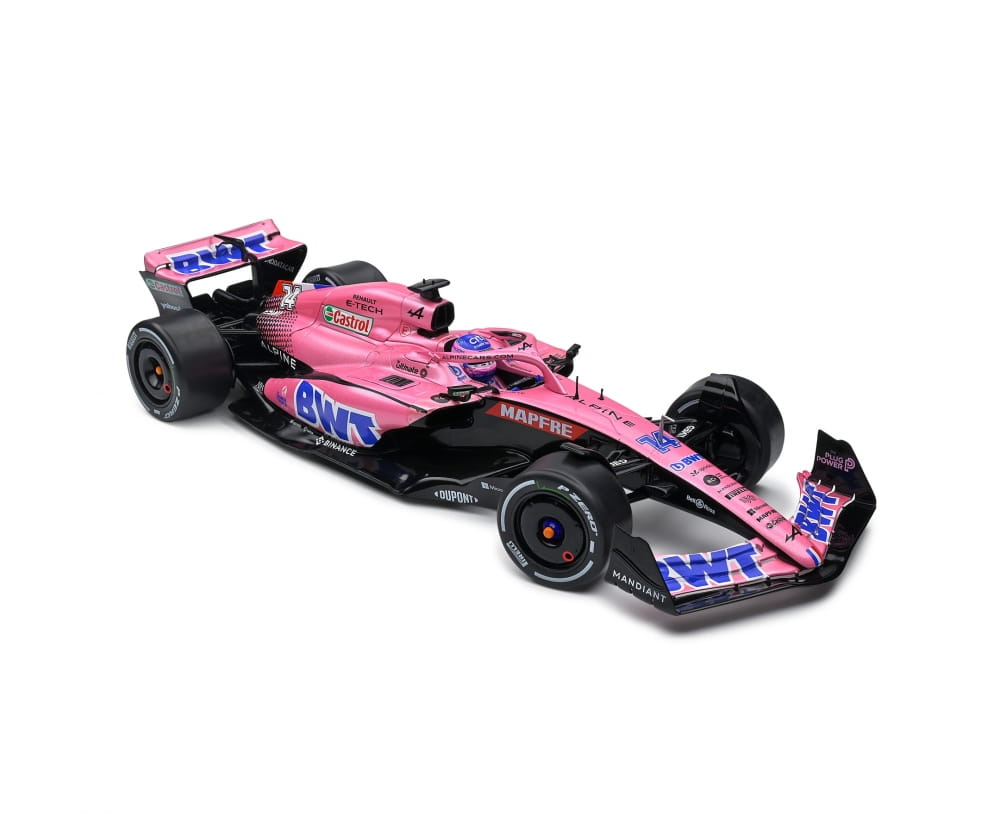 Solido 1:18 Alpine A522 ALONSO pink