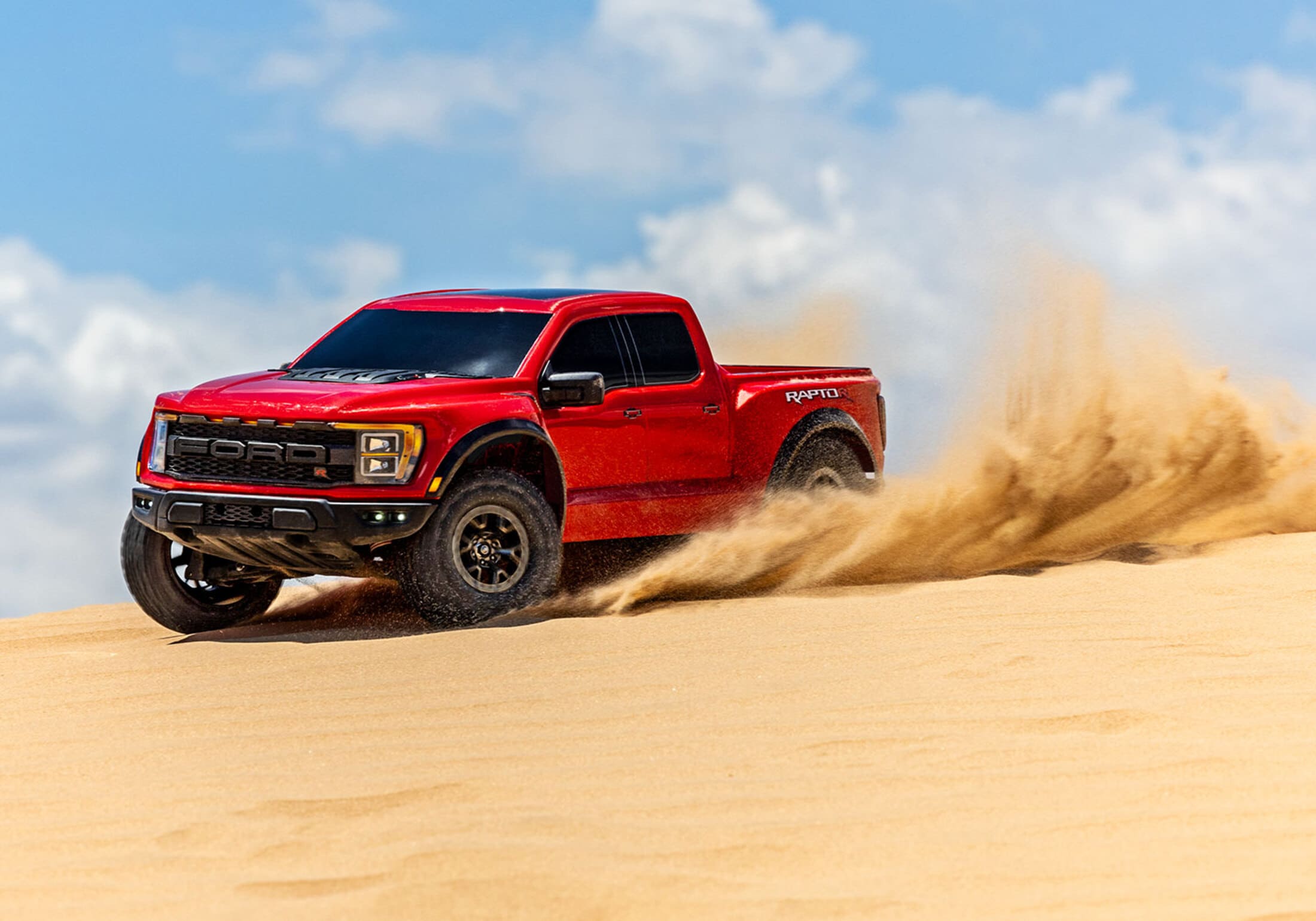 Traxxas RC Ford F-150 Raptor R 4x4 VXL 1:10 Pro Scale Truck RTR Rot