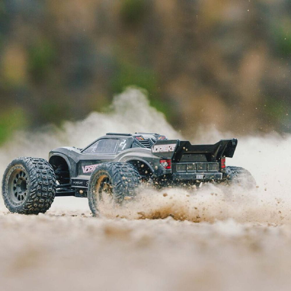 Arrma RC Stadium Truck Buggy VORTEKS BOOST 4X2 550 Mega 1:10 RTR Smart Akku, Lader Gunmetal Arrma RC Stadium Truck Buggy VORTEKS BOOST 4X2 550 Mega 1:10 RTR Smart Akku, Lader Gunmetal