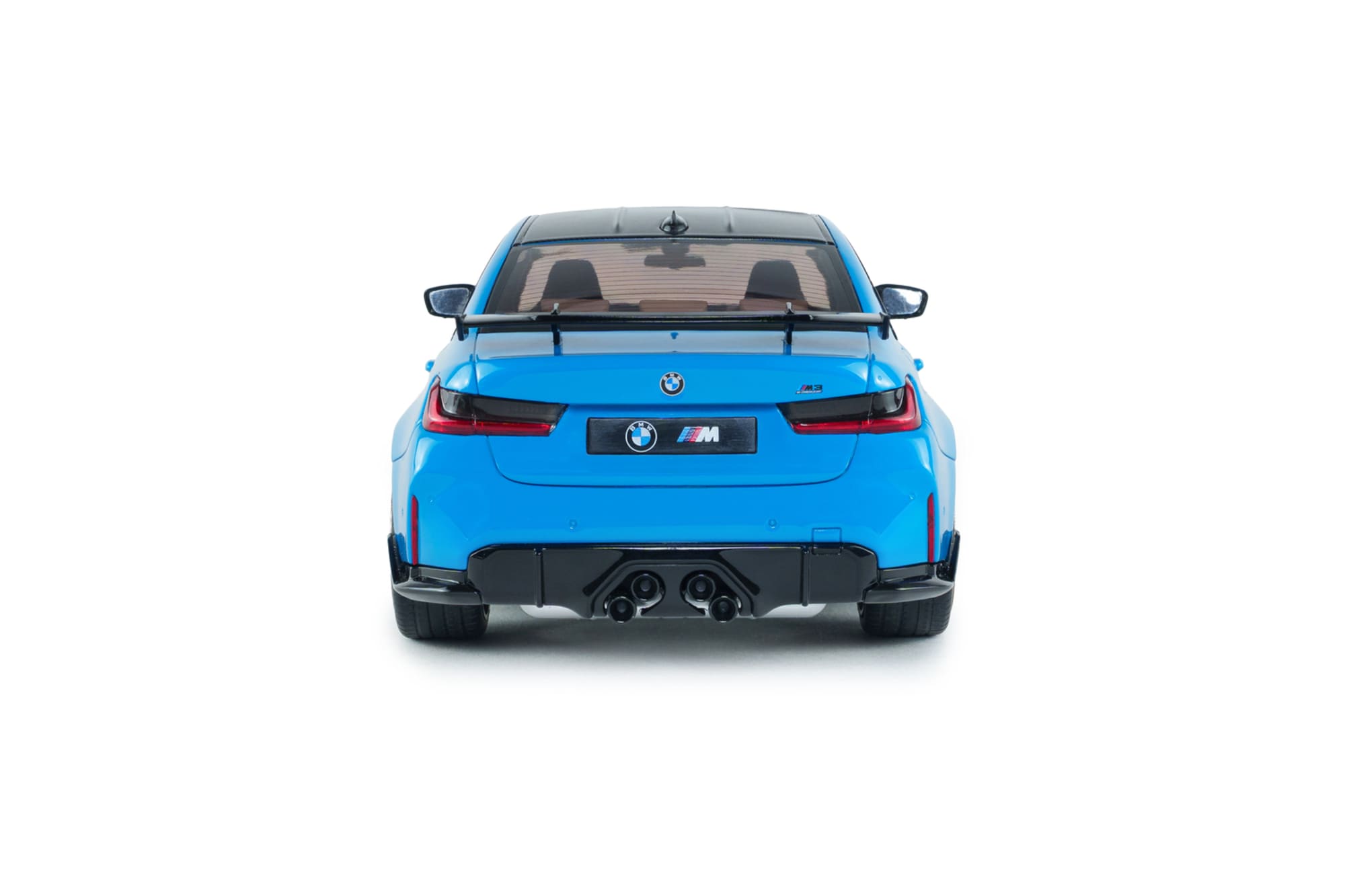 Solido BMW M3 G80 blau Standmodellauto 1_18