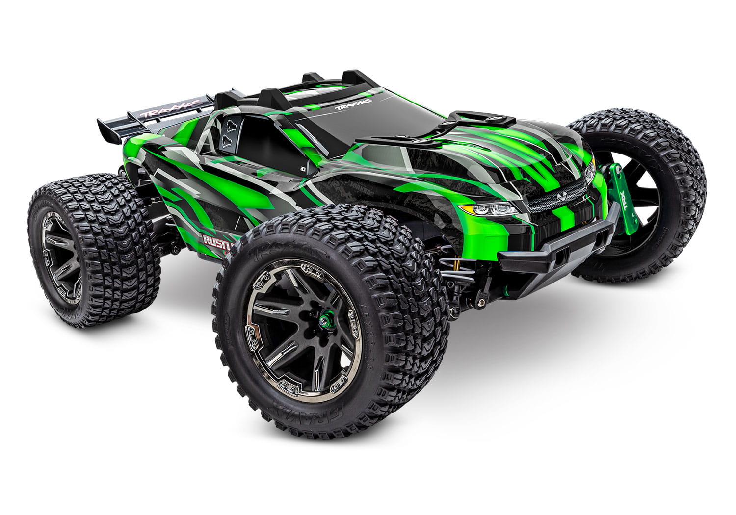 Traxxas Rustler 4x4 VXL Ultimate Stadium Truck gruen 1_10