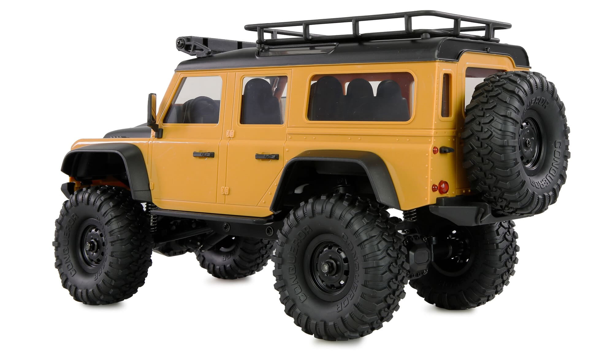Amewi AMXRock Mini-D90 Crawler 1_16 RTR 4WD gelb mit LED