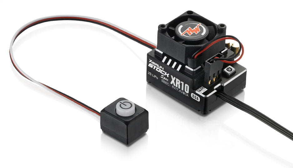 Hobbywing Xerun XR10 Stock Spec 80A BEC 3A 2s LiPo