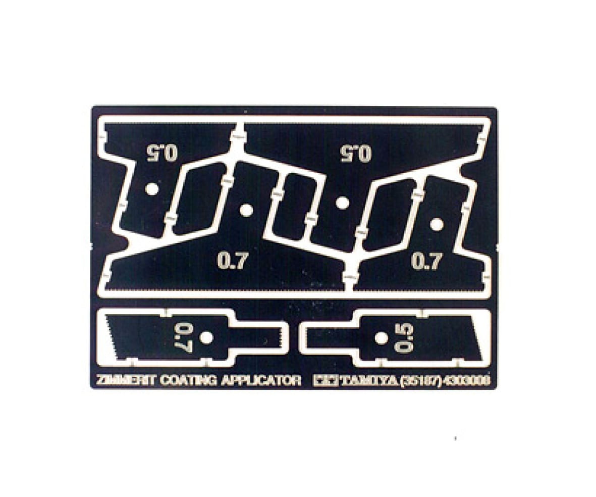 Tamiya WWII Zimmerit Spatel Set Fotoätzteile 1:35 Plastik Modellbau Militär Bausatz Tamiya WWII Zimmerit Spatel Set Fotoätzteile 1:35 Plastik Modellbau Militär Bausatz