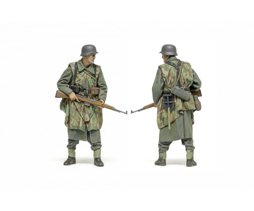 Tamiya 1:35 Figuren Set Deutsche Infanterie 1943-45 (5) Plastik Modellbausatz