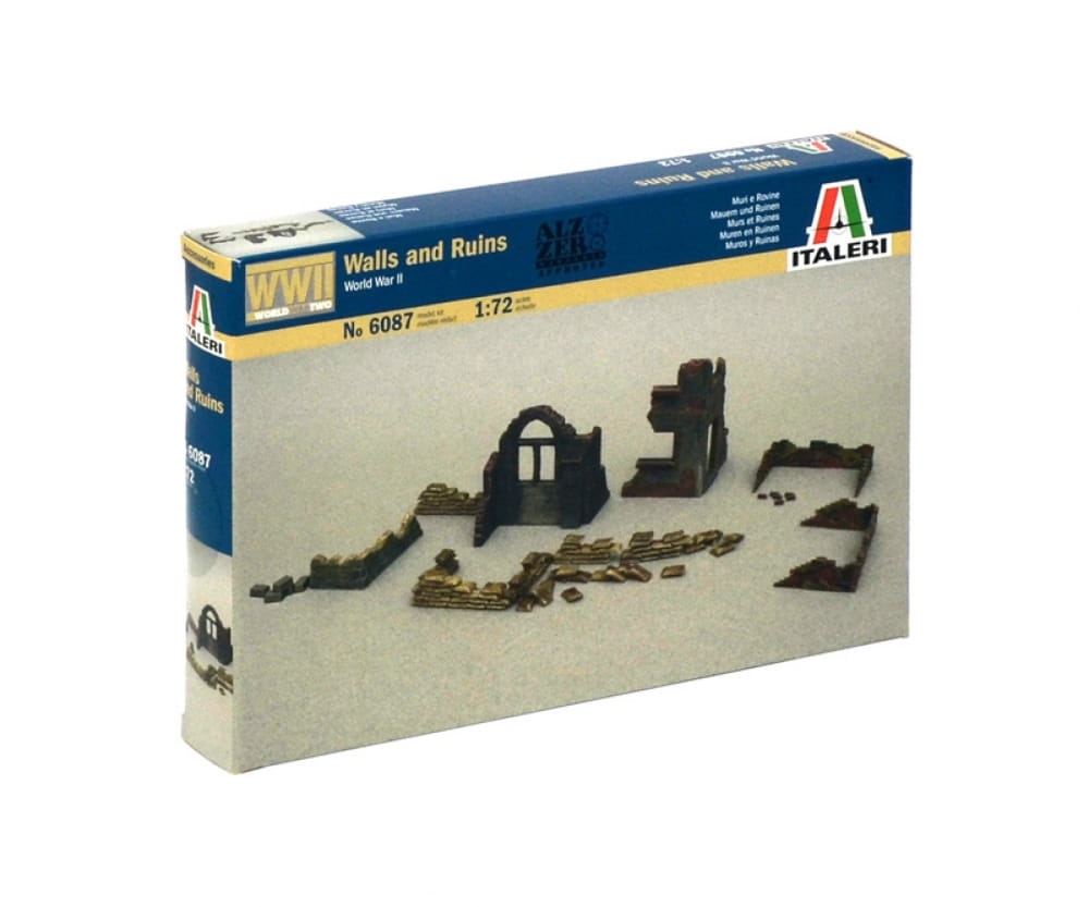 Italeri 1:72 Mauern und Ruinen mit Zubehör Italeri 1_72 Mauern und Ruinen mit Zubehoer - RC-Zubehoer