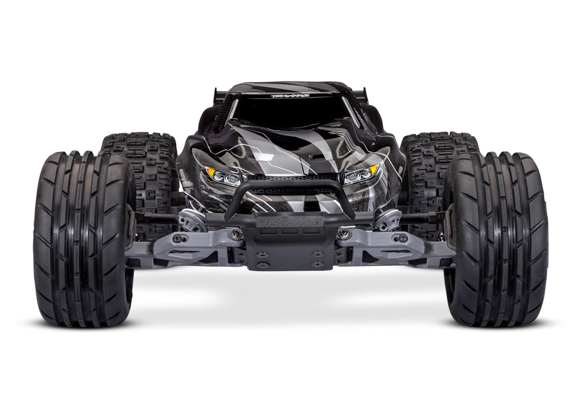 Traxxas Rustler 2WD VX3 Brushless RTR Stadium Truck Schwarz