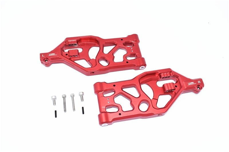 GPM Alu Querlenker unten vorn rot fuer ARRMA Kraton_ Outcast 8s - RC-Zubehoer