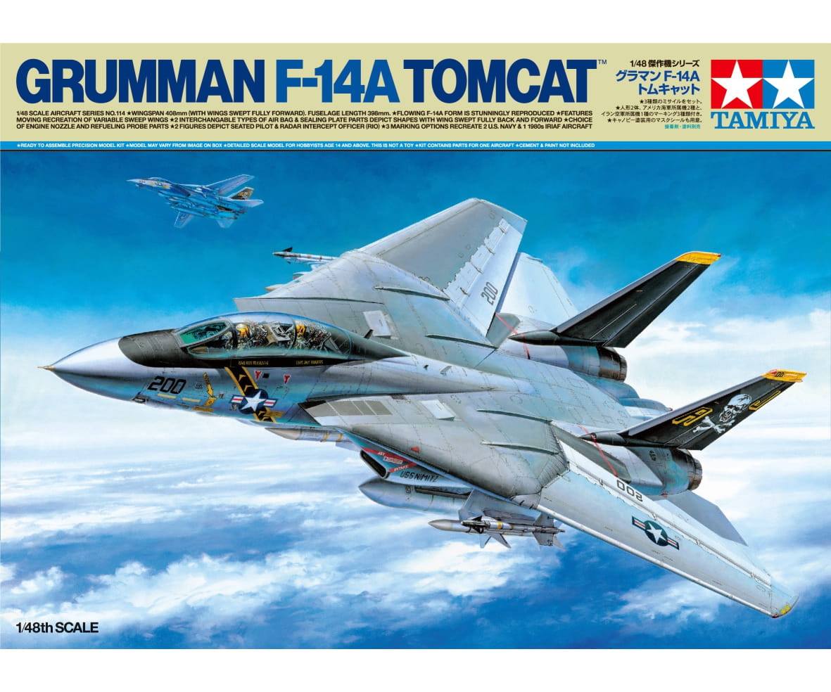 Tamiya 1:48 Grumman F-14A Tomcat