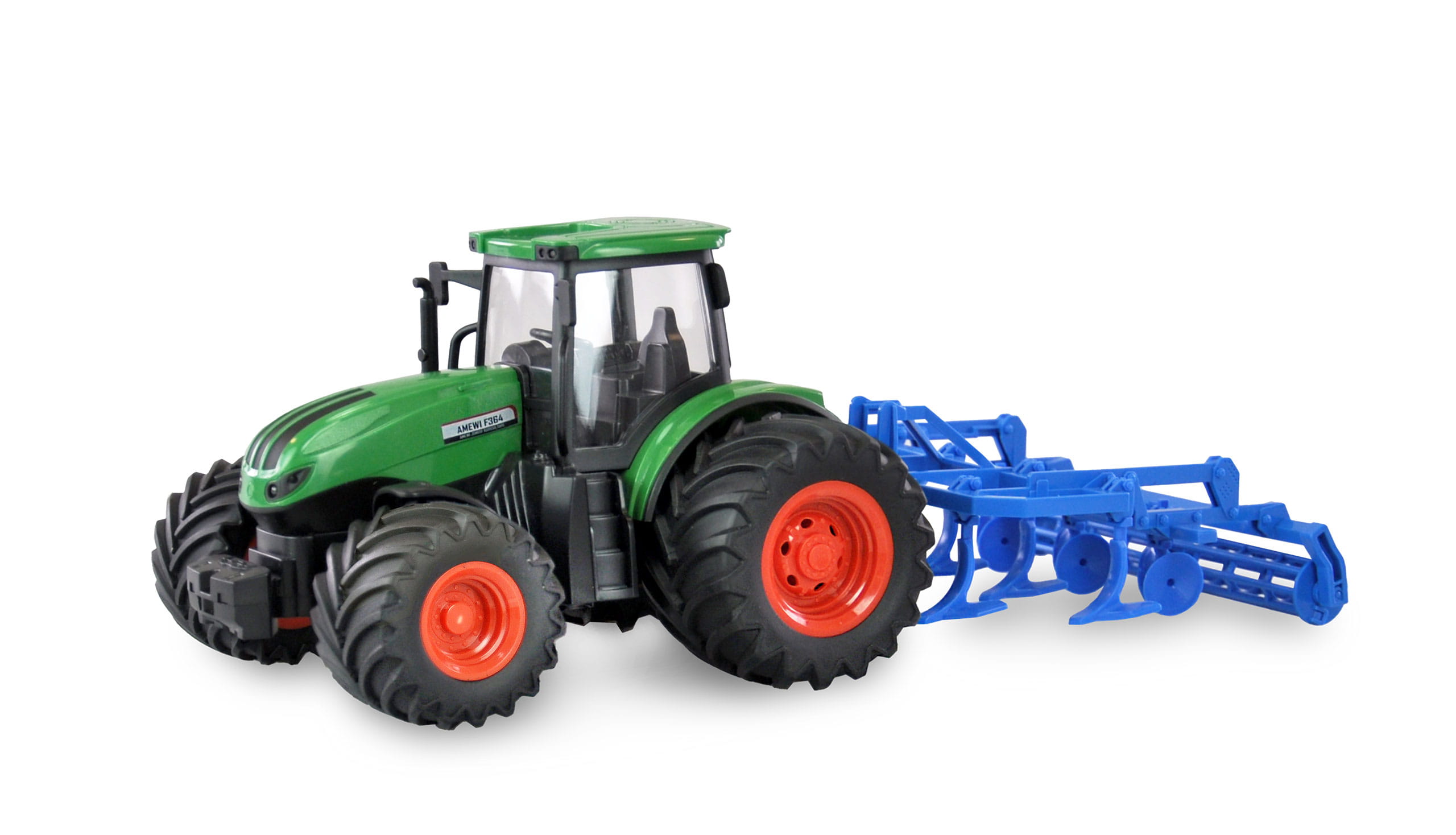 Amewi RC Traktor mit Grubber 1_24 RTR gruen - RC-Zubehoer