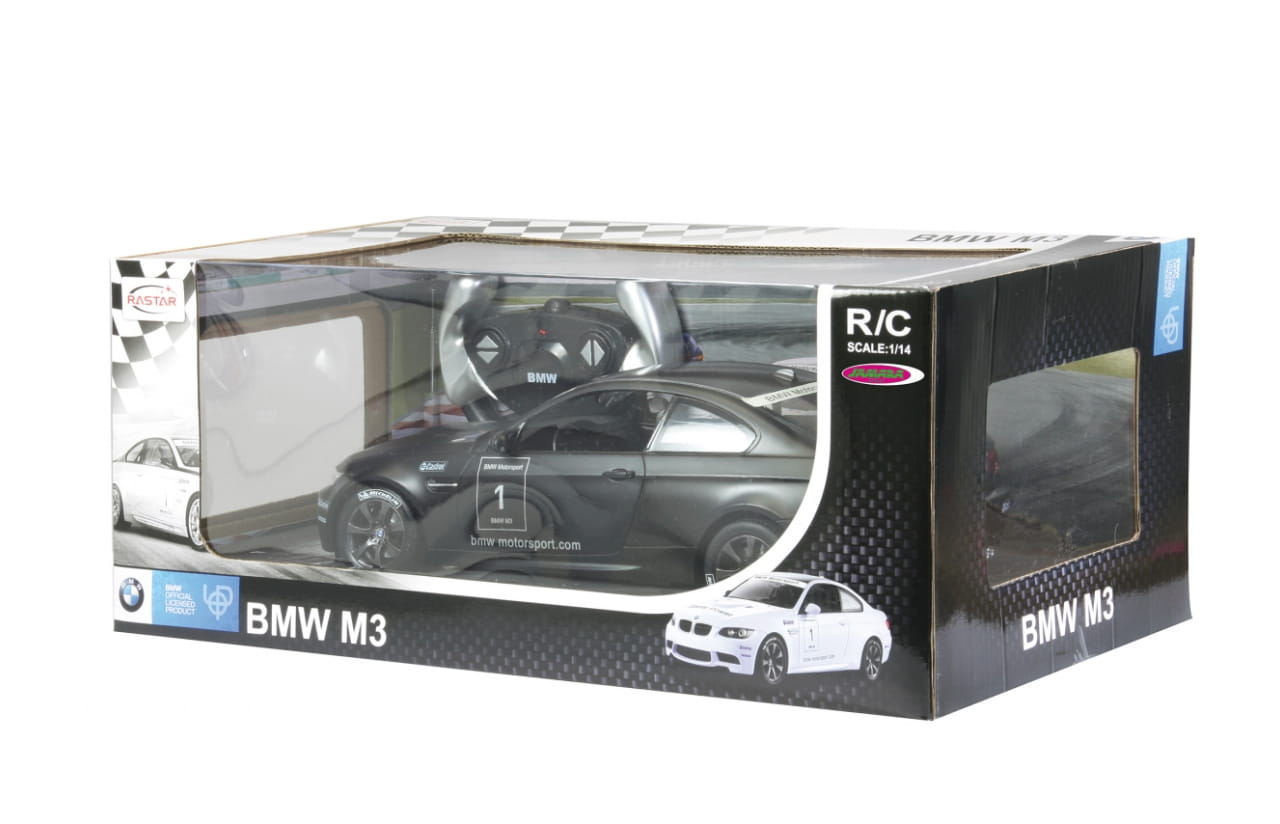 Jamara BMW M3 Sport 1:14 schwarz 2,4Ghz