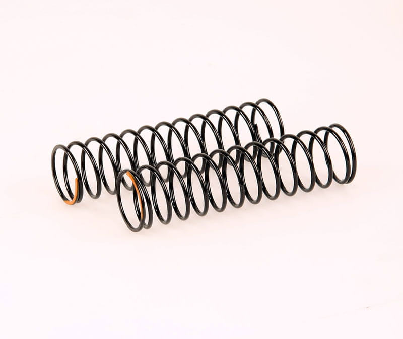 Robitronic Hintere Daempferfeder extra weich _1_5x81mmx13_5W_ orange _2 - RC-Zubehoer