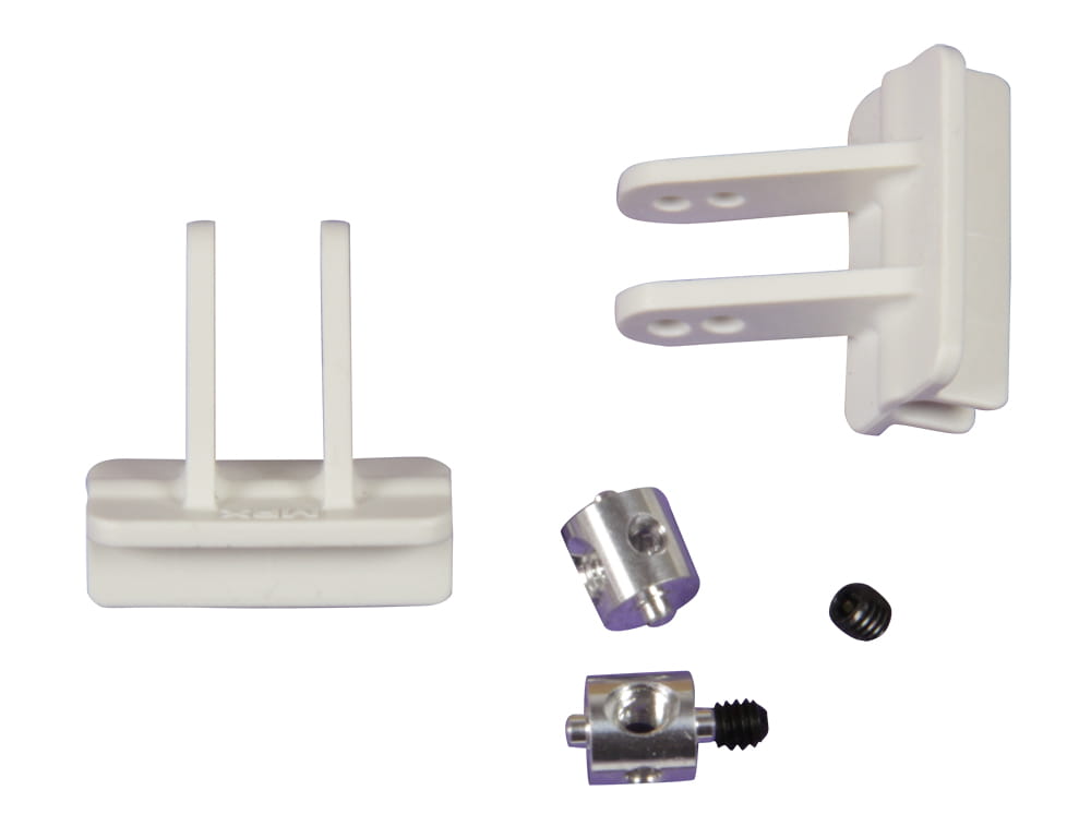 Multiplex Ruderhorn FUNRAY 12x20 mit Anschluss_ 2 Satz - RC-Zubehoer