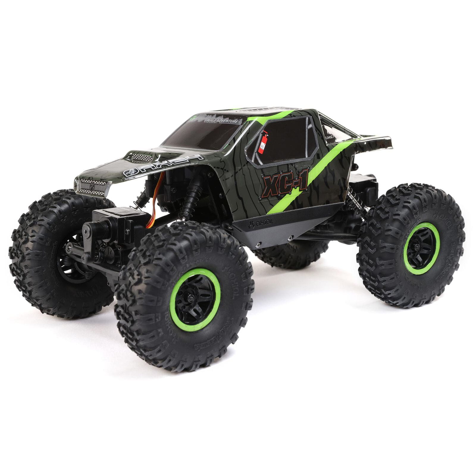 Axial RC AX24 Crawler XC-1 1:24 4WD RTR grün, Akku, Ladegerät Axial RC AX24 Crawler XC-1 1:24 4WD RTR grün, Akku, Ladegerät