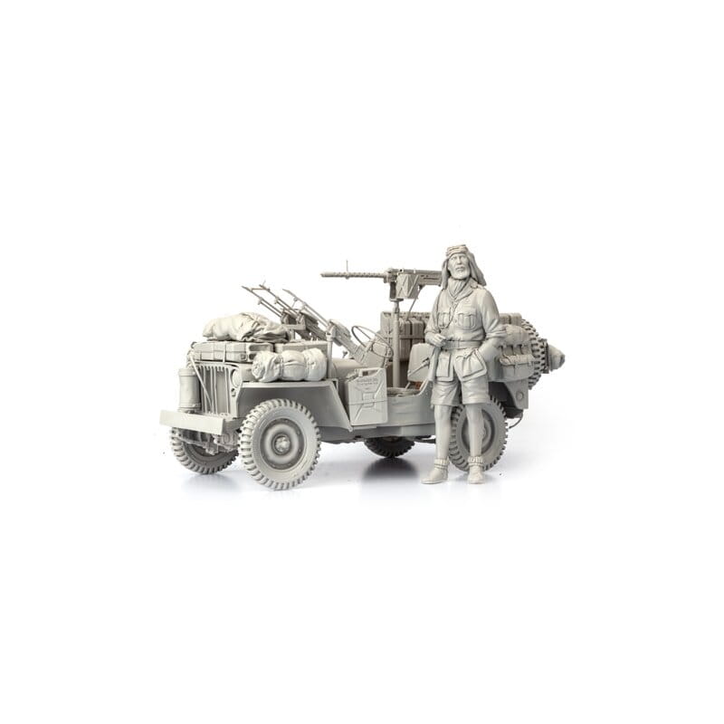 Torro Bausatz Willys Jeep SAS 1:16