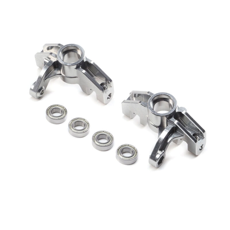 Losi Front Spindle Set_ Aluminum _L_R_ Super Rock Rey - RC-Zubehoer