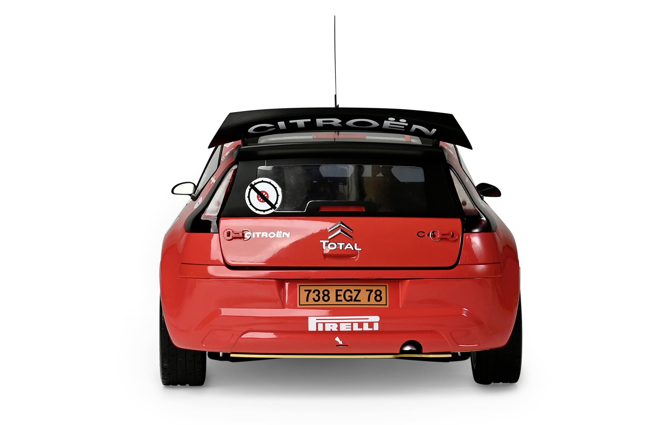 Modellbausatz Citroen C4 WRC 1_8 Rallye Monte Carlo 2008 mit beweglichen Teilen und Soundfunktion