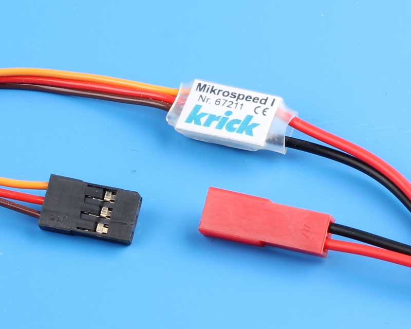 Krick Mikrospeed 1 6V Fahrtregler Krick Mikrospeed 1 6V Fahrtregler - RC-Zubehoer