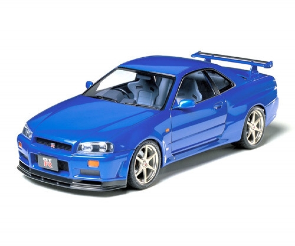 Tamiya 1_24 Nissan Skyline GT-R V-Spec R24 Auto Modellbau Bausatz - RC-Zubehoer