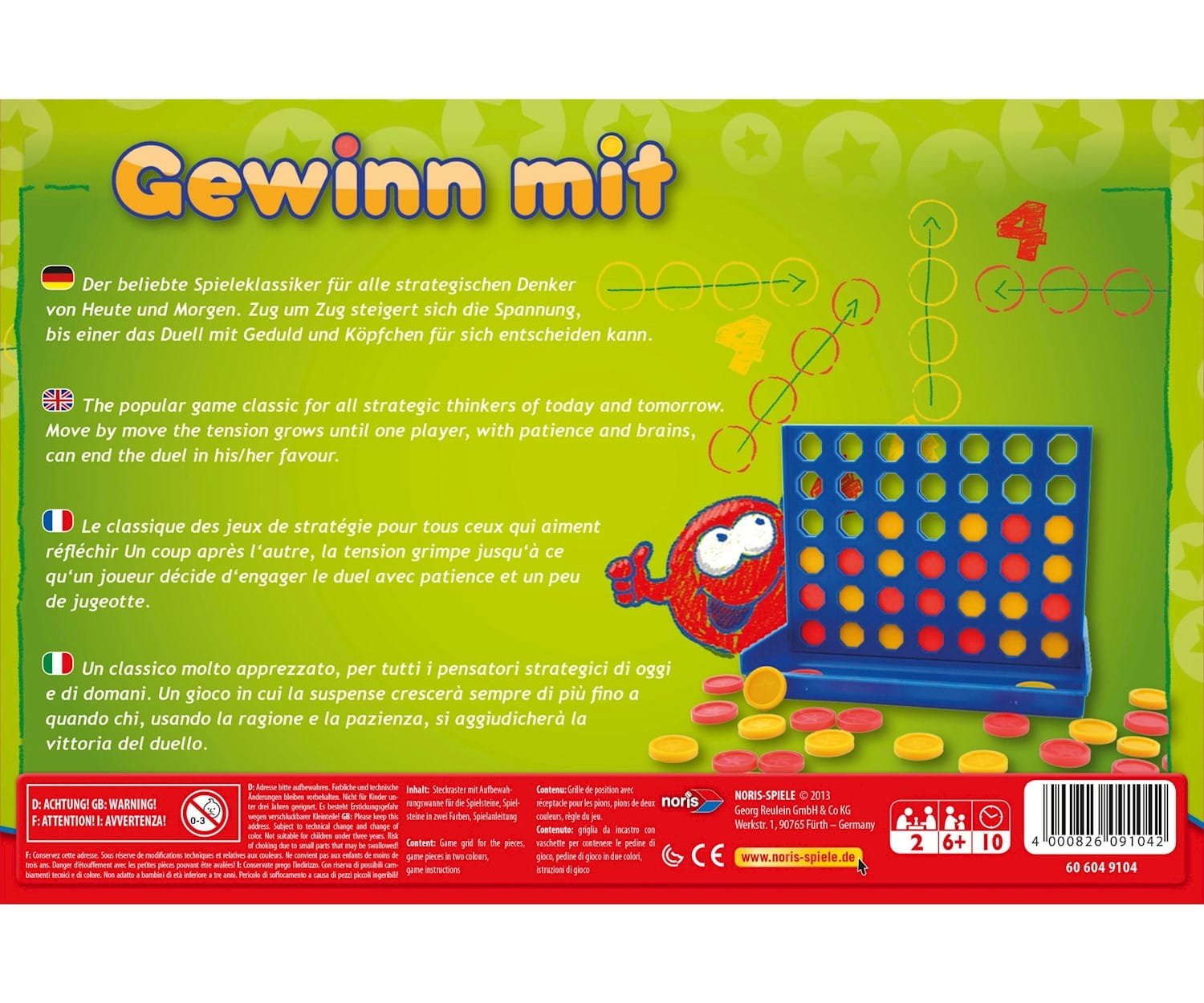 Noris Gewinn mit ...