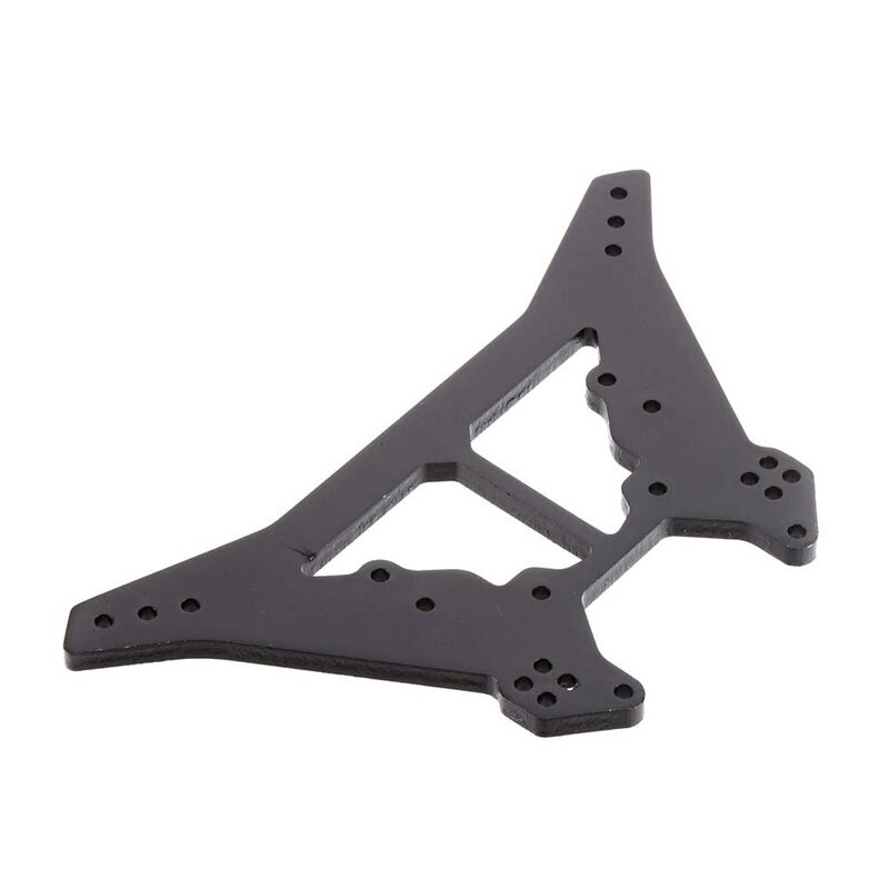 Arrma AR330222 Shock Tower Rear L Aluminum Black Kraton