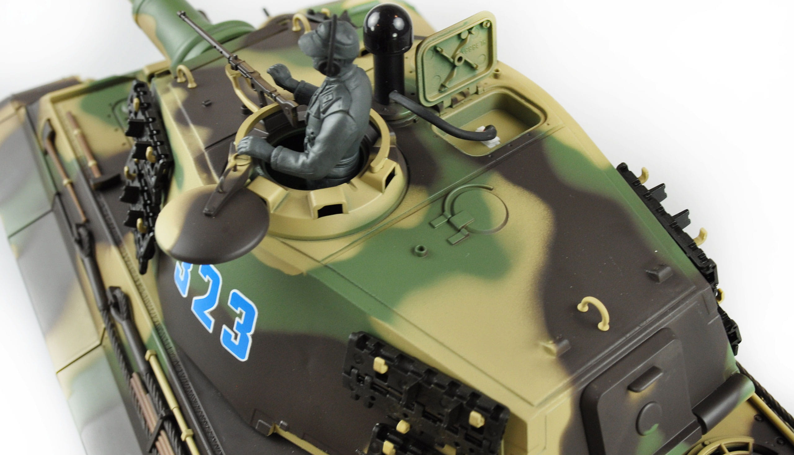 Amewi RC Panzer Koenigstiger 1_16 mit Henschelturm und Vollmetalllaufwerk