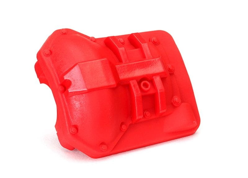 Traxxas Differential Abdeckung v_h _rot_ - RC-Zubehoer