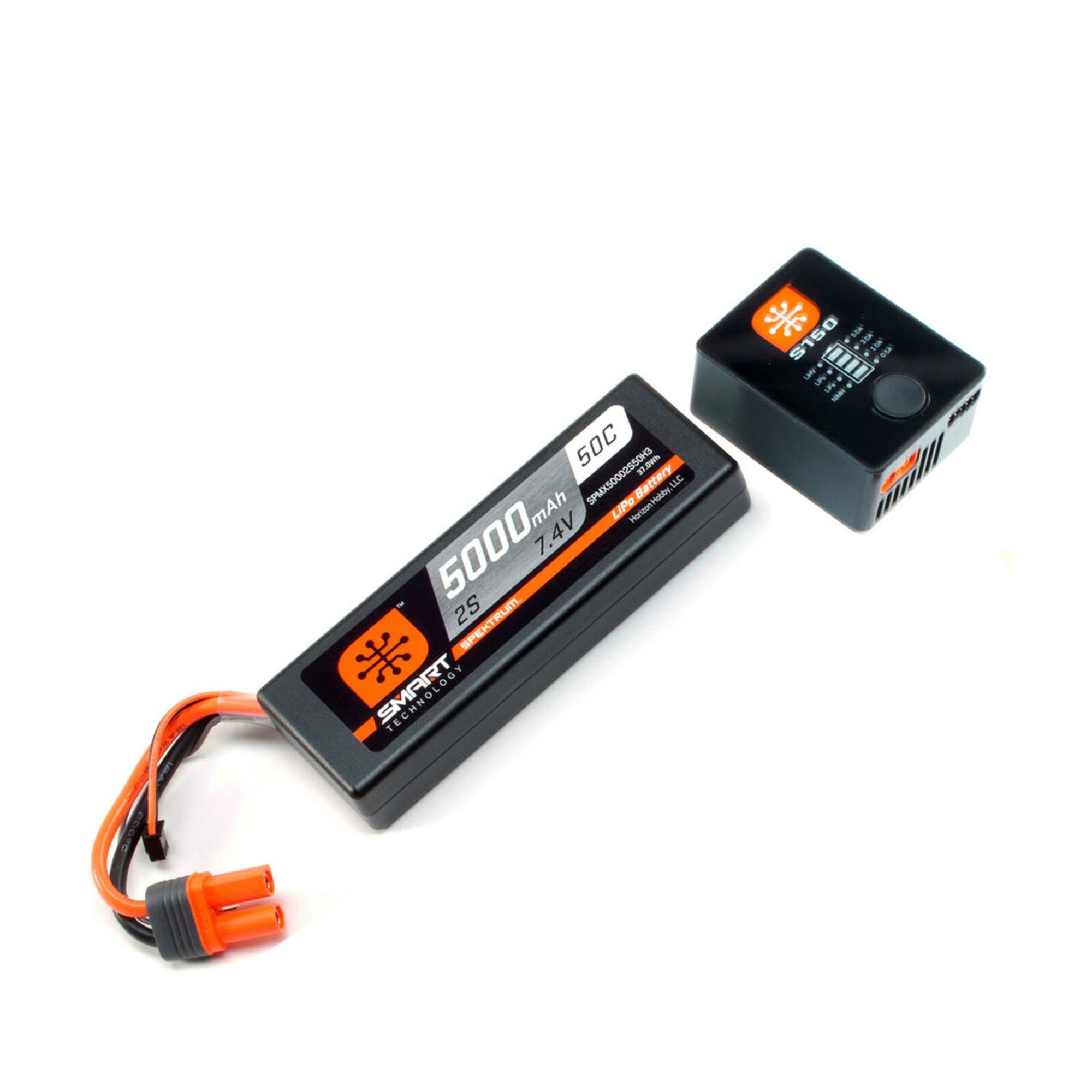 Spektrum Smart Powerstage 2S Bundle Akku Ladegeraet