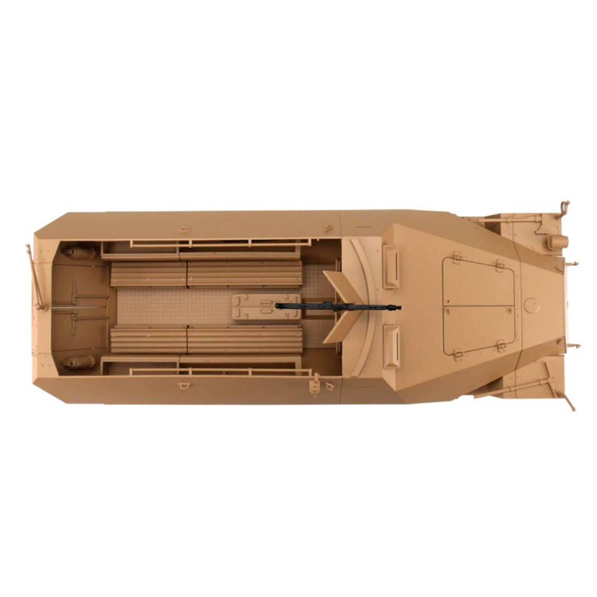 torro 1 16 rc sd kfz 251 1 ausf d sand detailgetreu modell Torro 1_16 RC Modell Sd_ Kfz_ 251_1 Ausf. D in sandfarbe mit funktionalen Details