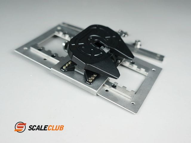 ScaleClub 1:14 Sattelplatte Metall verschiebbar ScaleClub 1_14 Sattelplatte Metall verschiebbar - RC-Zubehoer