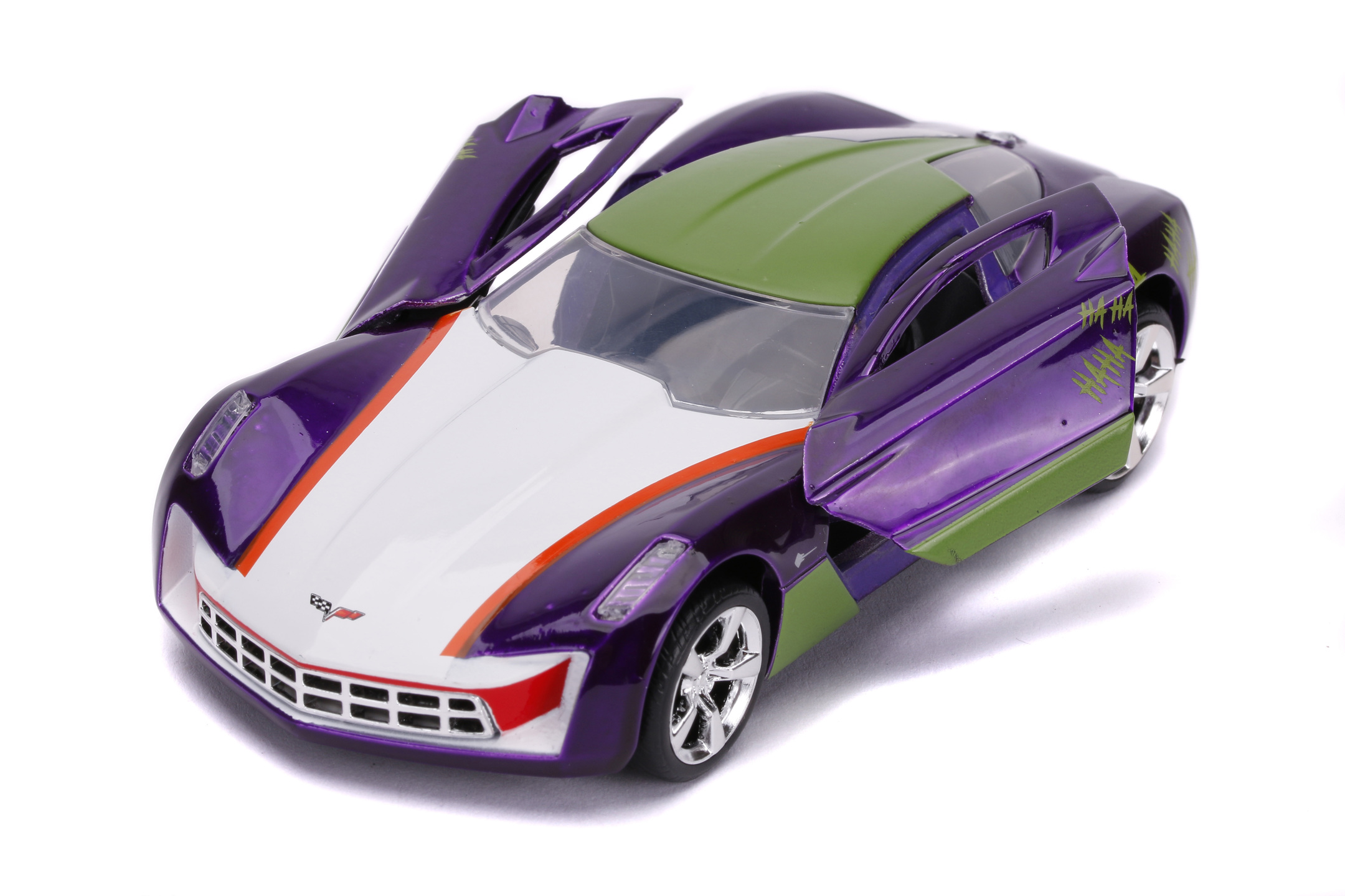Jada Joker 2009 Chevy Corvette Stingray 1:32 Modellauto