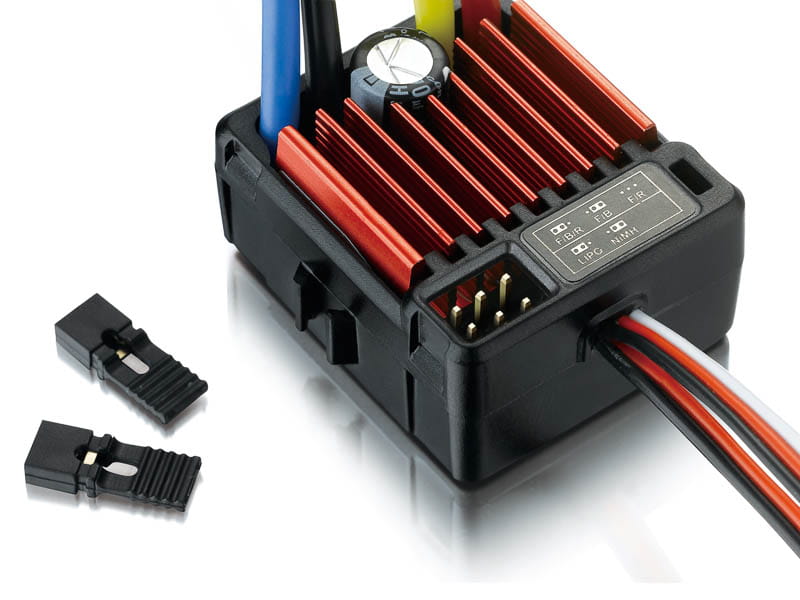 Hobbywing QuicRun 1060 Brushed Regler 60A SBEC fuer 1_10 Modelle Hobbywing QuicRun 1060 Brushed Regler 60A SBEC fuer 1_10 RC-Modelle_