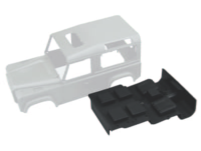 Amewi Defender Karosserie-Set Landrover Def. Body+Anbauteile Amewi Defender Karosserie-Set Landrover Def. Body_Anbauteile - RC-Zubehoer