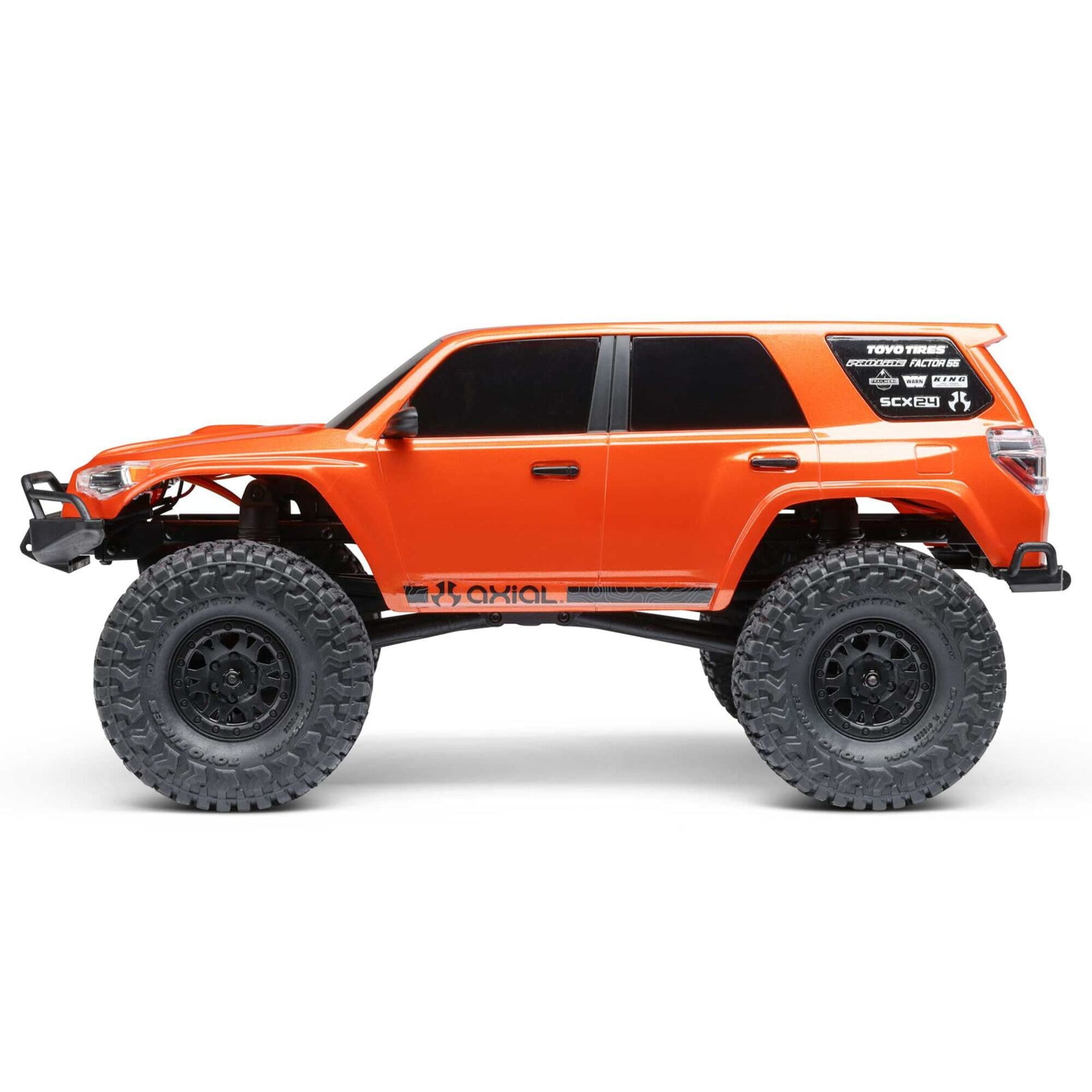 Axial SCX24 Toyota 4Runner RC Crawler im Massstab 1_24 Axial SCX24 Toyota 4Runner 1_24 RTR RC Rock Crawler orange