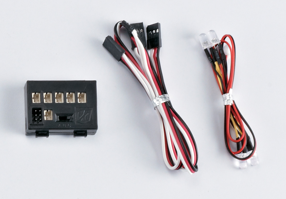 Killerbody LED Licht Set _2 LED`s_ mit Kontroller Box - RC-Zubehoer