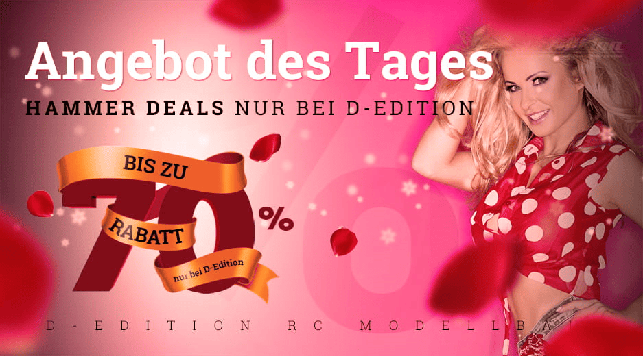 D-Edition Angebot des Tages Online Shop d-edition angebot des tages banner