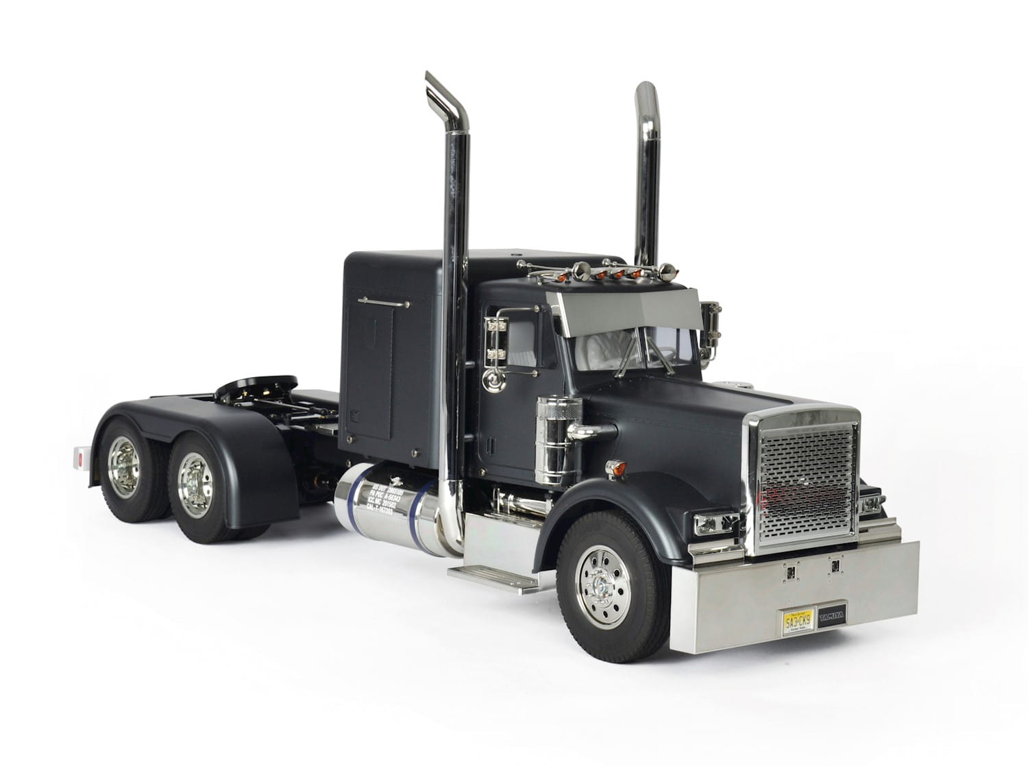 Tamiya 1:14 RC Truck - LKW Grand Hauler Matt Black Edition Bausatz Tamiya 1:14 RC Truck - LKW Grand Hauler Matt Black Edition Bausatz