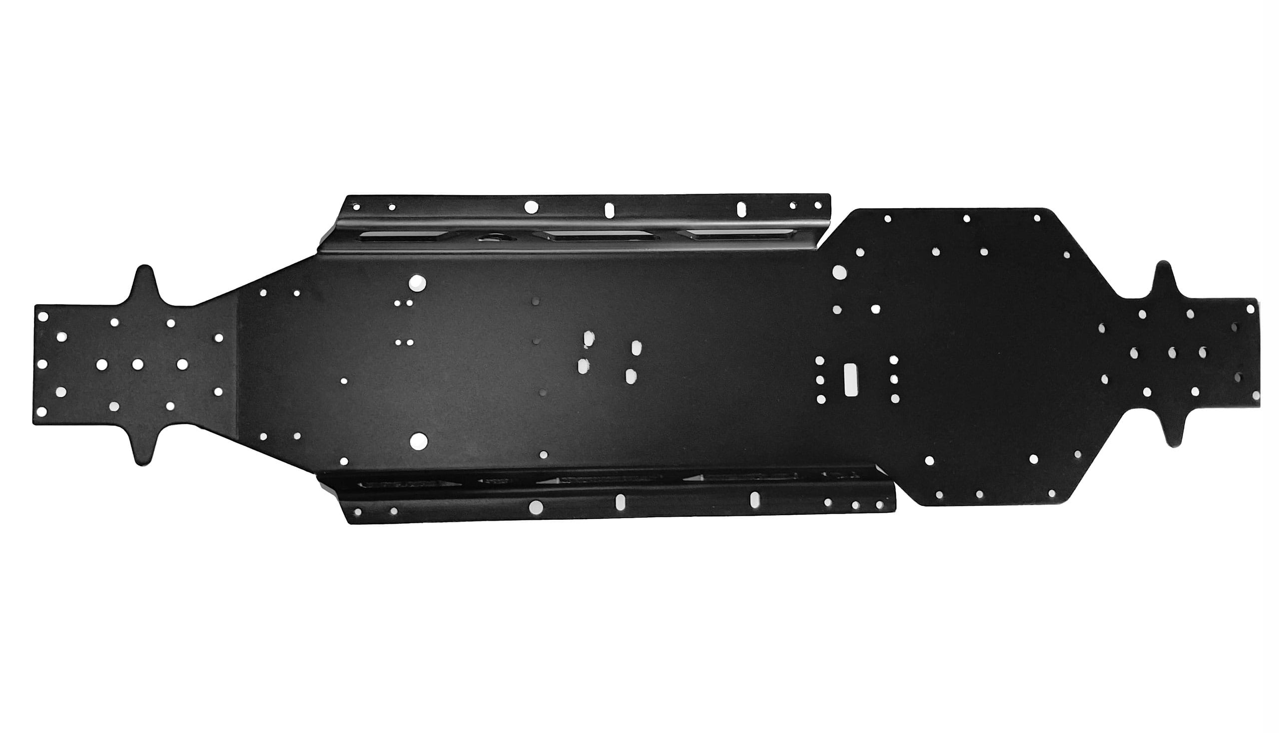 Amewi Chassis Aluminium schwarz eloxiert - RC-Zubehoer
