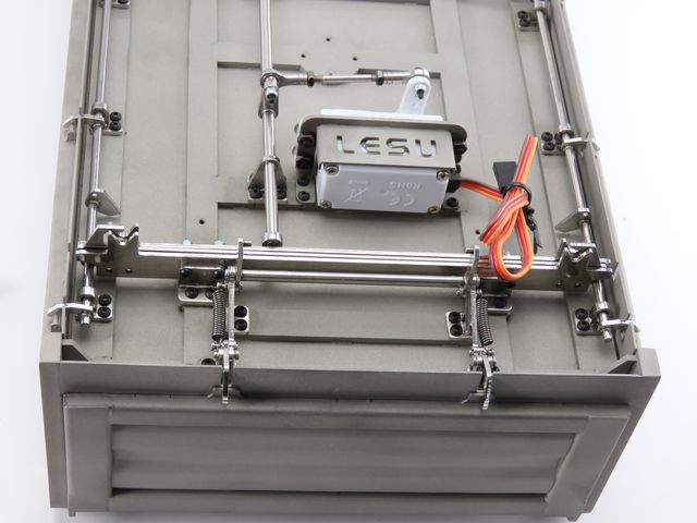 Lesu 1_14 3-Seiten-Kippbruecke mit Hydraulik ARTR fuer 6x6 - RC-Zubehoer