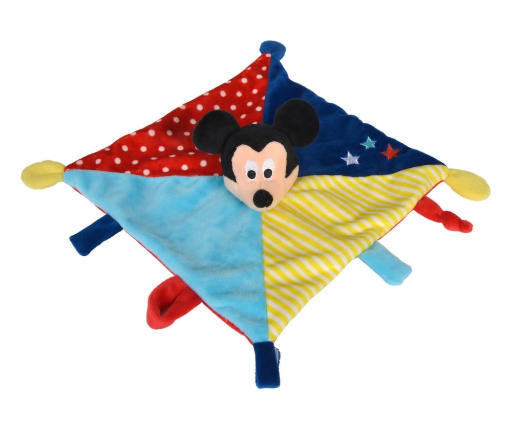 Nicotoy Disney Mickey 3D Schmusetuch Color