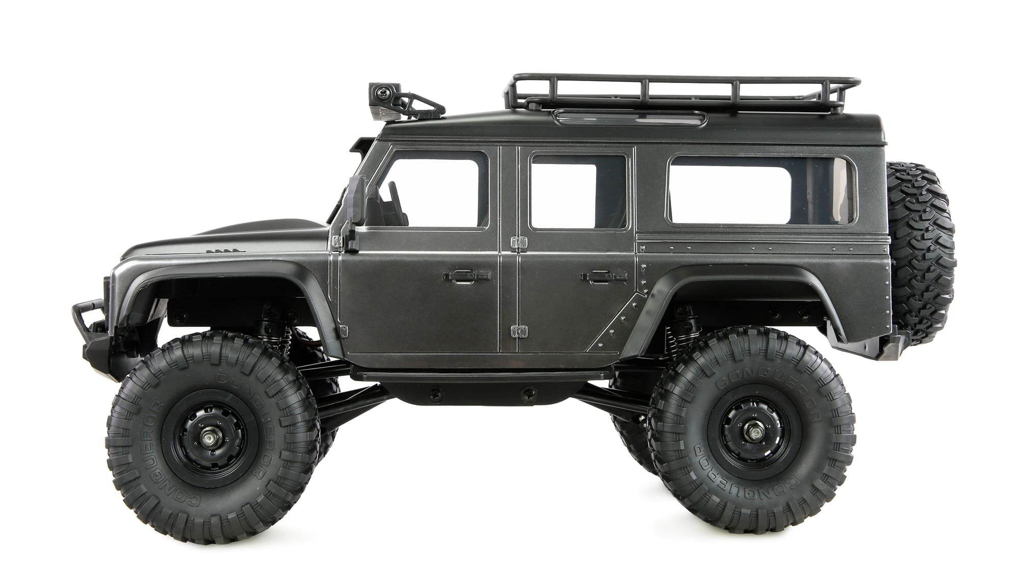 Amewi AMXRock Mini-D90 Crawler 1_16 RTR 4WD grau mit LED