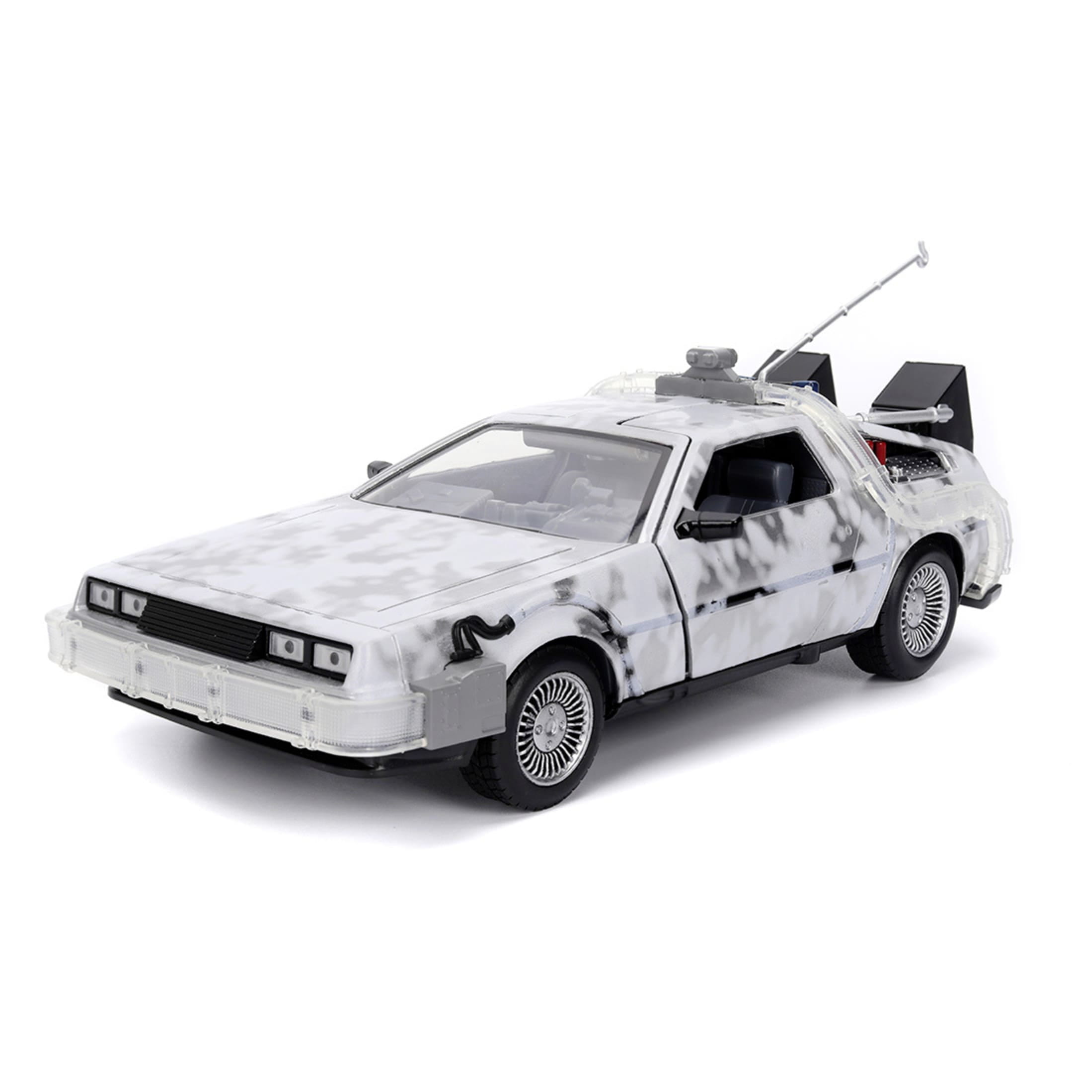 Jada Toys Delorean Time Machine Frost im Massstab 1_24 - Zurueck in die Zukunft