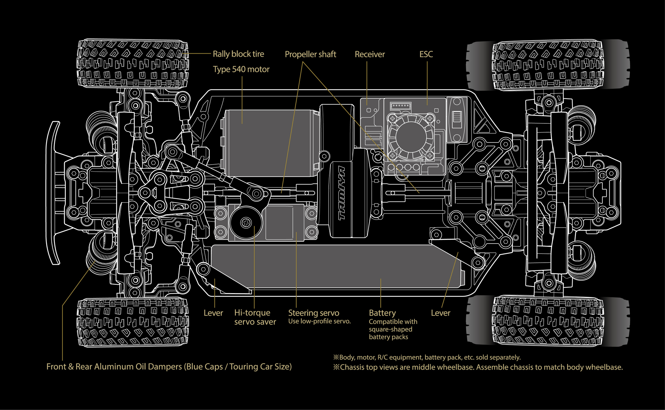 Tamiya RC XM-01 Pro Chassis Kit 1:10 Bausatz Tamiya RC XM-01 Pro Chassis Kit 1:10 Bausatz