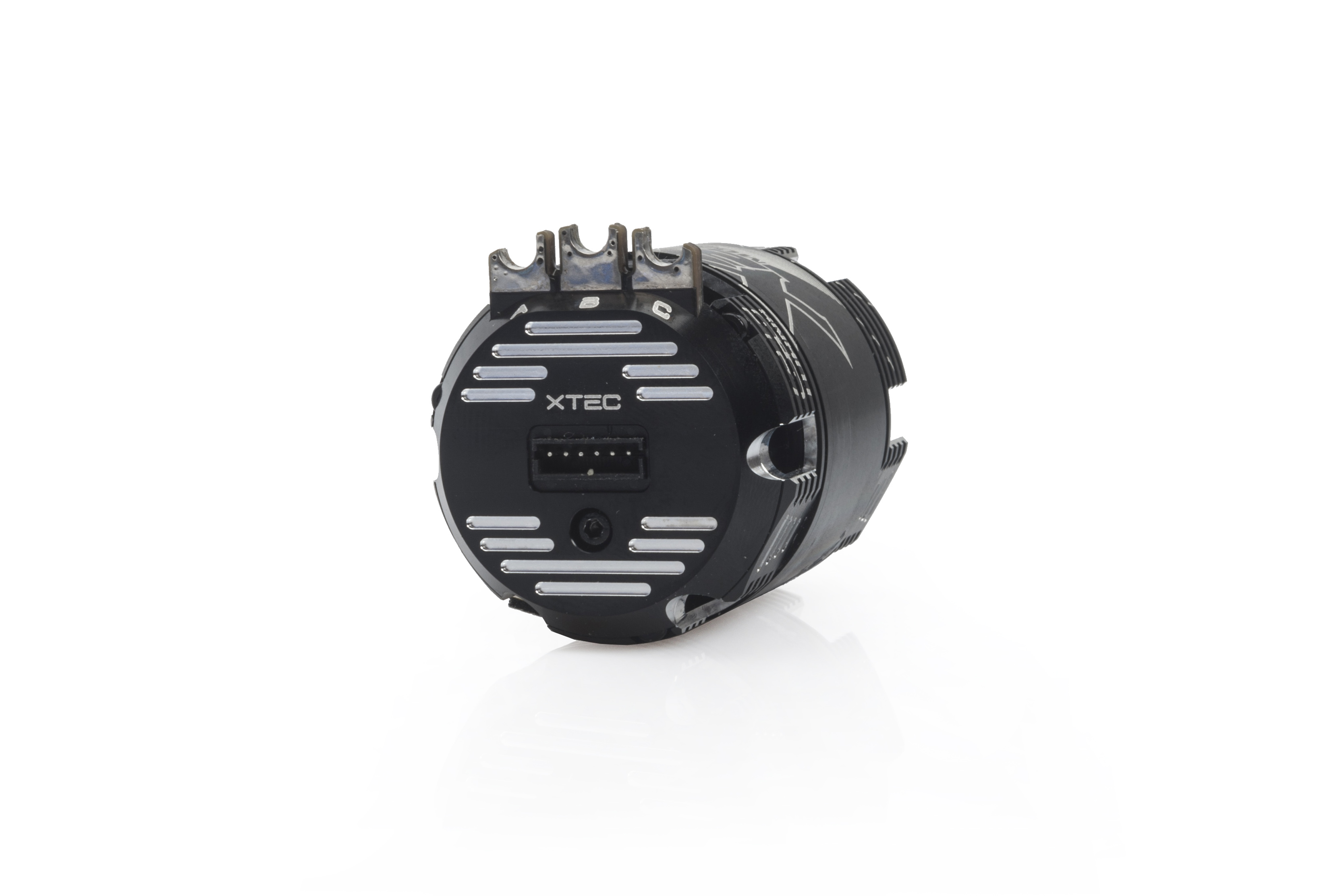 LRP X22 Aluminium Endplatte - schwarz
