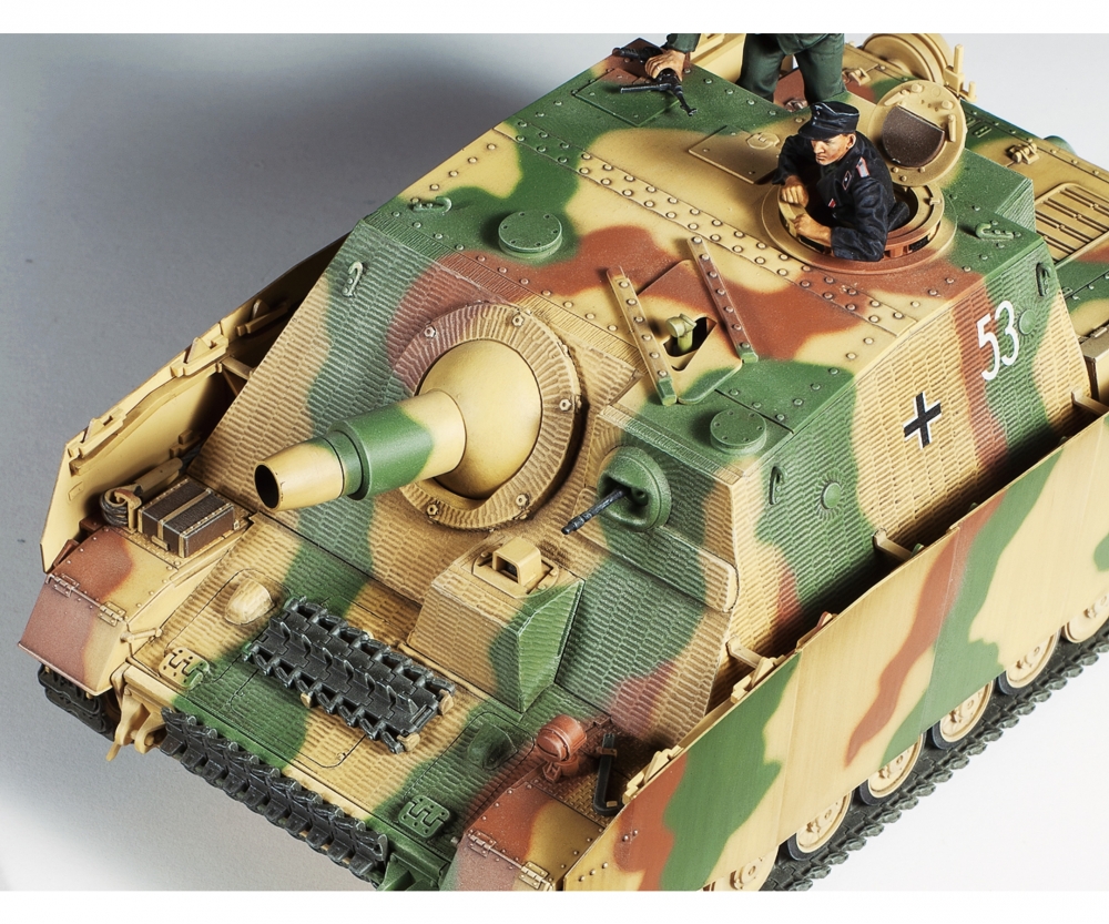 Tamiya Sturmpanzer 166 Brummbär Späte Prod. 1:35 Plastik Modellbau Militär Bausatz
