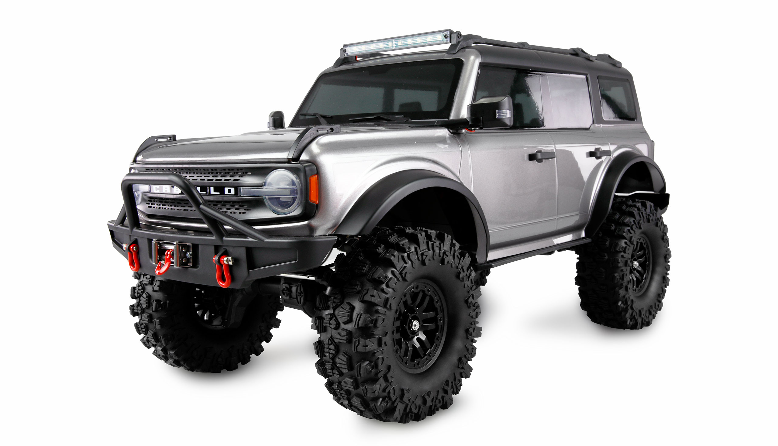 Amewi AMXRock Caballo Crawler 4WD 1 10 RTR Grau Metallic