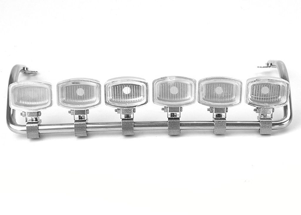 Lesu 1_14 Dachlampenbuegel fuer Mercedes Actros_Arocs Metall LED - RC-Zubehoer