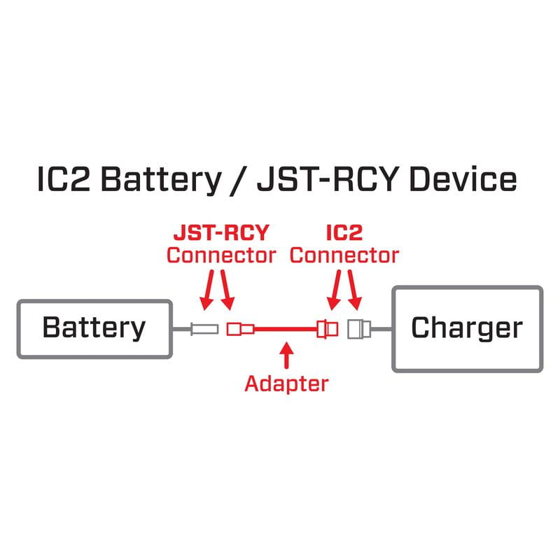 Spektrum Adapter: IC2 Battery / JST - RCY Device Smart Spektrum Adapter_ IC2 Battery _ JST - RCY Device Smart - RC-Zubehoer
