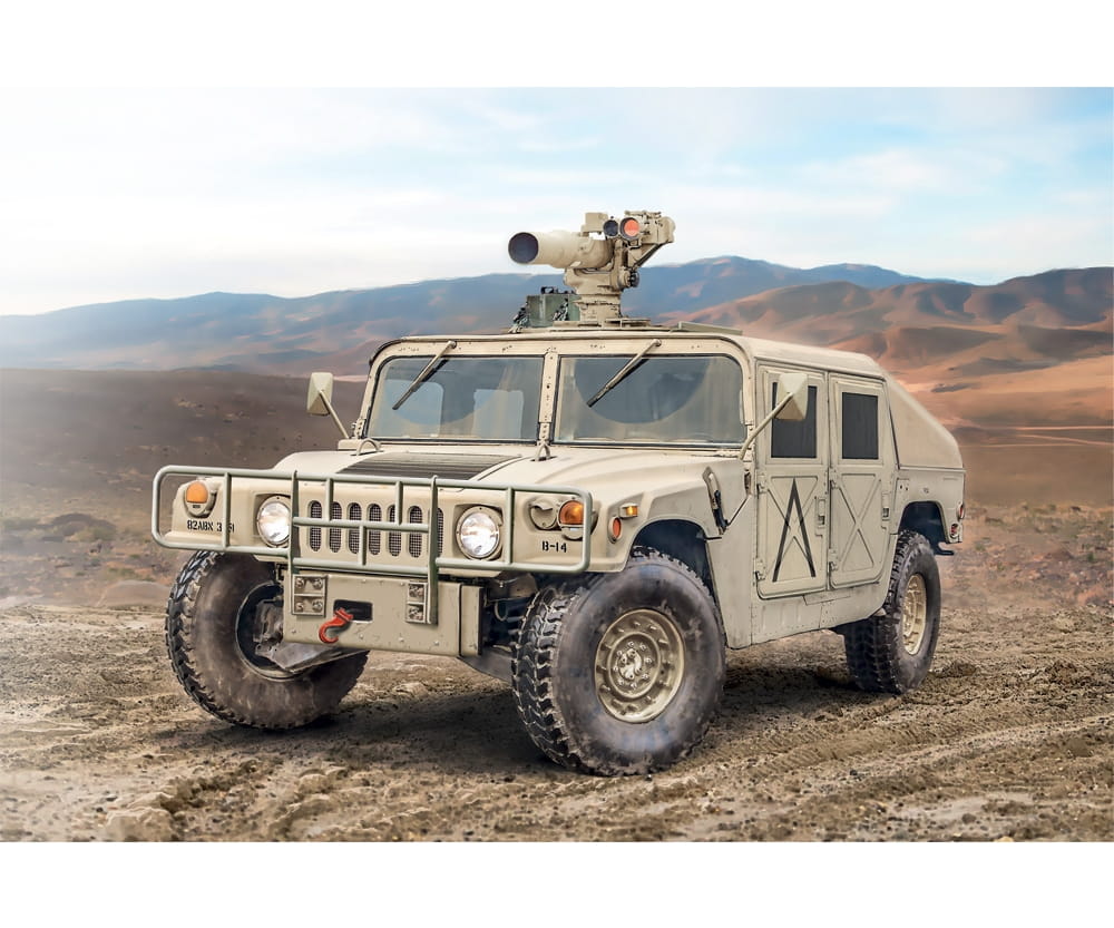 Italeri 1:35 HMMWV M966 TOW Carrier Plastik Modellbau
